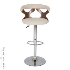 Стул барный JY-1993 WALNUT/BEIGE (1021-2) ткань