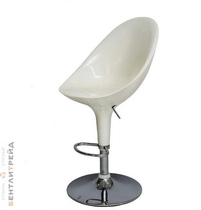Стул барный ABS113 Cream(№1) на газлифте
