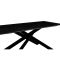 DT330 Стол обеденный Austrilia sand black 200*80*76, керамич. столешница, основание металл                     черный - стол с керамической столешницей для гостиной и кухни.