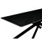 DT330 Стол обеденный Austrilia sand black 200*80*76, керамич. столешница, основание металл                     черный - стол с керамической столешницей для гостиной и кухни.