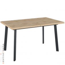 Стол обеденный NORMAN 138-180/85 (корпус дуб канзас Чёрный)