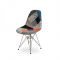 Стул Eames BT825 Пэтчворк 1 на металлических ножках