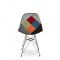 Стул Eames BT825 Пэтчворк 1 на металлических ножках