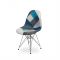 Стул Eames BT825 Пэтчворк 4 на металлических ножках