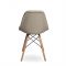 Стул Eames BT825 Темно-Бежевая Ткань деревянный стул для дома