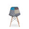 Стул Eames BT825 Пэтчворк 3 деревянный стул для дома