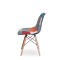Стул Eames BT825 Пэтчворк 3 деревянный стул для дома