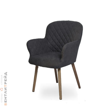 Стул Стефано Темно-Серая Ткань на Светлых Ножках деревянный стул для дома