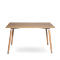 Стол Eames 9BT Бук Деревянный прямоугольный 100*60*75см - деревянный обеденный стол для кухни и гостиной.
