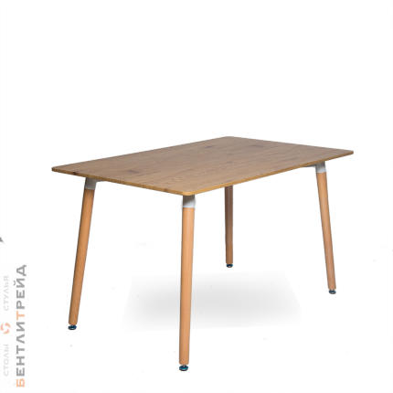 Стол Eames 9BT Бук Деревянный прямоугольный 110*70*75см - деревянный обеденный стол для кухни и гостиной.